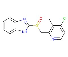 2-(((4-氯-3-甲基吡啶-2-基)甲基)亚磺酰基)-1H-苯并[d]咪唑图片