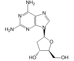 2,6-二氨基嘌呤-2'-脱氧核苷图片