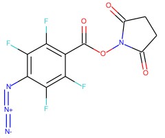 4-叠氮基-2,3,5,6-四氟苯甲酸 N-琥珀酰亚胺酯图片