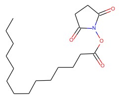 十四酸N-琥珀酰亚胺酯图片