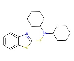 S-(苯并[氘]噻唑-2-基)-N,N-二环己基硫羟胺图片