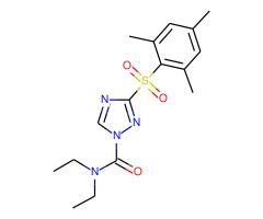 N,N-二乙基-3-(三甲基磺酰基)-1H-1,2,4-三唑-1-甲酰胺图片