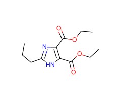2-丙基-1H-咪唑-4,5-二羧酸二乙酯图片