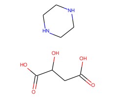 哌嗪-DL-苹果酸盐图片