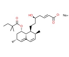 2,3-脱氢辛伐他汀酸钠盐图片