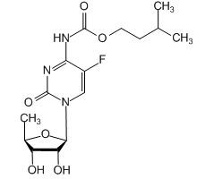 5'-脱氧-5-氟-N-[(3-甲基丁)羰基]胞苷(卡培他滨杂质)图片