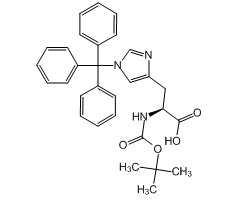 Nalpha-Boc-N(im)-三苯甲基-L-组氨酸图片