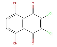 2,3-二氯-5,8-二羟基-1,4-萘醌图片