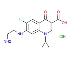 脱乙烯环丙沙星盐酸盐图片