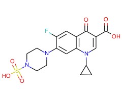 环丙沙星哌嗪基-N4-硫酸盐图片