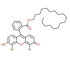 2-(4,5-二溴-6-羟基-3-氧代-3H-呫吨-9-基)苯甲酸十八烷基酯图片
