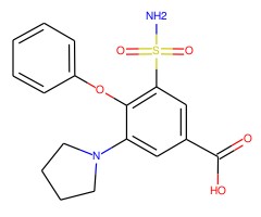 吡咯他尼/4-苯氧基-3-吡咯烷-1-基-5-氨基磺酰基苯甲酸（标准品）图片