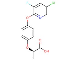 (R)-2-(4-((5-氯-3-氟吡啶-2-基)氧基)苯氧基)丙酸图片