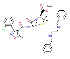 氯唑西林苄星 (2:1)图片