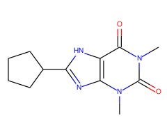 8-环戊基-1,3-二甲基黄嘌呤图片