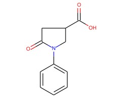 5-氧代-1-苯基吡咯烷-3-甲酸图片