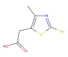(2-巯基-4-甲基-5-噻唑基)乙酸图片