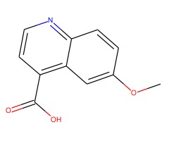 6-甲氧基喹啉-4-甲酸图片