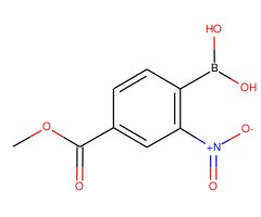 4-(甲氧羰基)-2-硝基苯硼酸 (含不同量的酸酐)图片