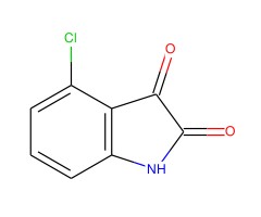 4-氯二氢吲哚-2,3-二酮图片