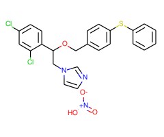 1-[2-(2,4-二氯苯基)-2-[(4-苯基硫苯基)甲氧基]乙基]咪唑硝酸盐（标准品）图片