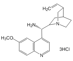 9-氨基-(9-脱氧)表奎宁 三盐酸盐图片