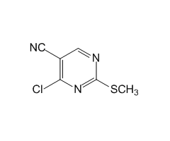 4-氯-2-(甲硫基)嘧啶-5-甲腈图片