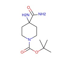 4-氨基-1-Boc-哌啶-4-甲酰胺图片
