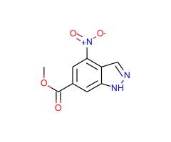 4-硝基吲唑-6-甲酸甲酯图片
