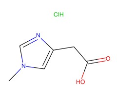 1-甲基咪唑-4-乙酸盐酸盐图片