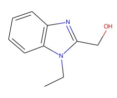 (1-乙基-2-苯并咪唑基)甲醇图片