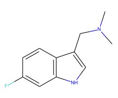 1-(6-氟-3-吲哚基)-N,N-二甲基甲胺图片