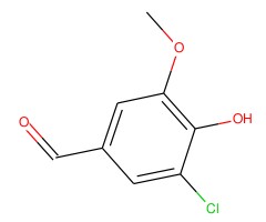 3-氯-4-羟基-5-甲氧基苯甲醛图片