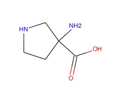 3-氨基吡咯烷-3-甲酸图片