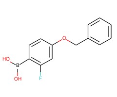 4-苯甲氧基-2-氟苯硼酸图片