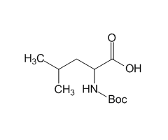 N-[(1,1-二甲基乙氧基)羰基]-亮氨酸一水合物图片