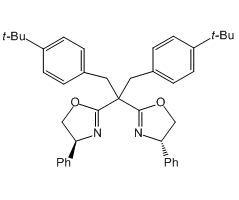 1,3-双(4-叔丁基苯基)-2,2-双[(S)-4-苯基-4,5-二氢-2-噁唑基]丙烷图片