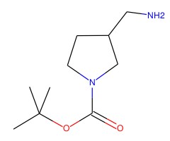 1-Boc-3-(氨甲基)吡咯烷图片