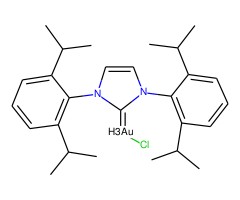 1,3-双(2,6-二-异丙基苯基)亚氨唑-2-金(I)氯图片