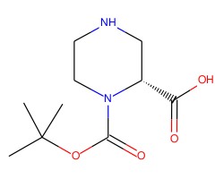 (R)-1-Boc-哌嗪-2-甲酸图片