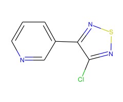 3-氯-4-(3-吡啶基)-1,2,5-噻二唑图片
