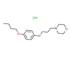 4-[3-(4-丁氧基苯氧基)丙基]吗啉盐酸盐图片