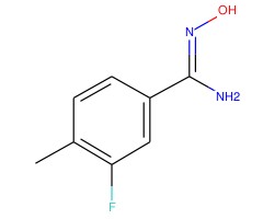 4-氟-N’-羟基-3-甲基苯甲脒图片