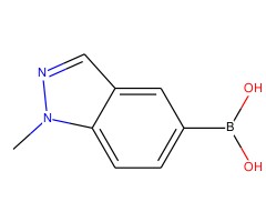 1-甲基-1H-吲唑-5-硼酸图片