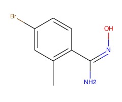 4-溴-N’-羟基-2-甲基苯甲脒图片