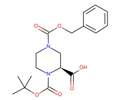 (S)-1-Boc-4-Cbz-2-哌嗪甲酸图片