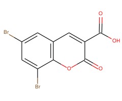 6,8-二溴香豆素-3-羧酸图片