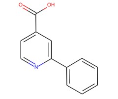 2-苯基-吡啶-4-甲酸图片