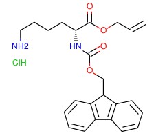 N2-[芴甲氧羰基]-L-赖氨酸烯丙酯单盐酸盐图片