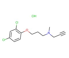 N-甲基-N-炔丙基-3-（2,4-二氯苯氧基）丙胺 盐酸盐图片